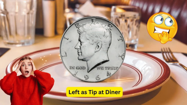 Kennedy Coin Left at Diner as Tip Now Grabbing Headlines Across the Country